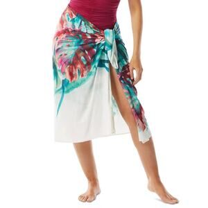 Coco Reef Women's Multicolor Contours Topas Oversize Sarong Cover-up Size 1SZ